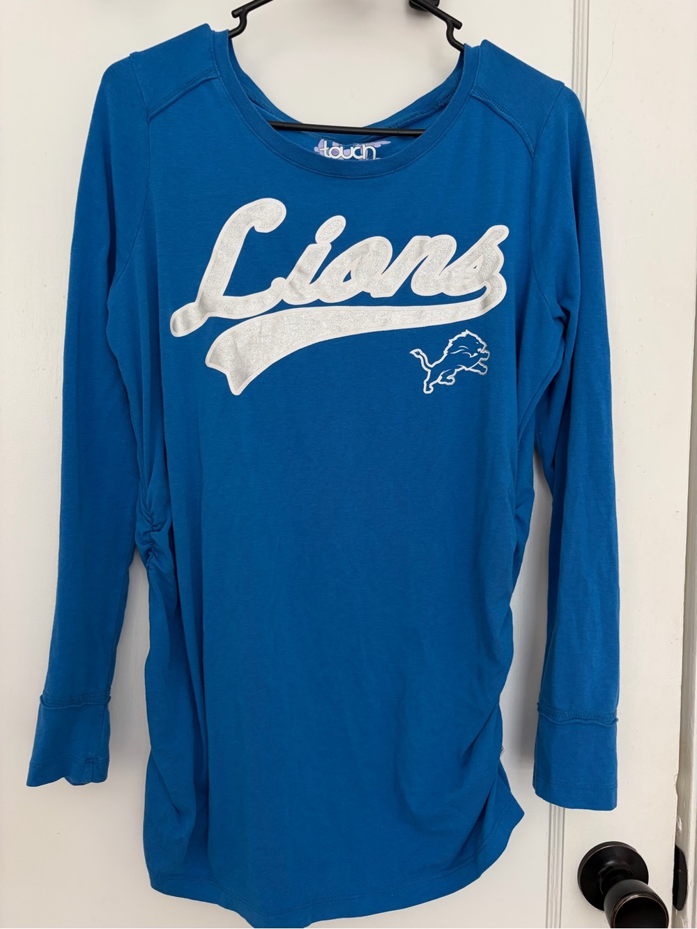 Detroit Lions Long Sleeve Women’s Shirt - Blue